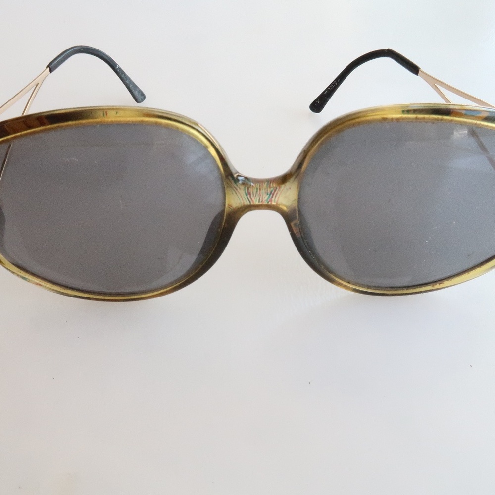 Christian Dior Oversized Leopard Sunglasses (Lens Wear) [Rare]